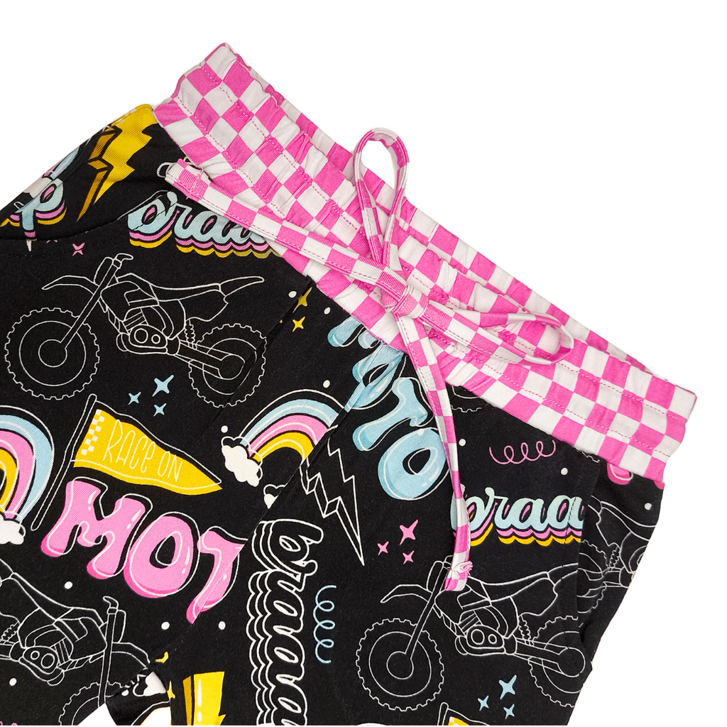 Moto Girl 2 Piece Pajamas / PREORDER: May 20 - May 27