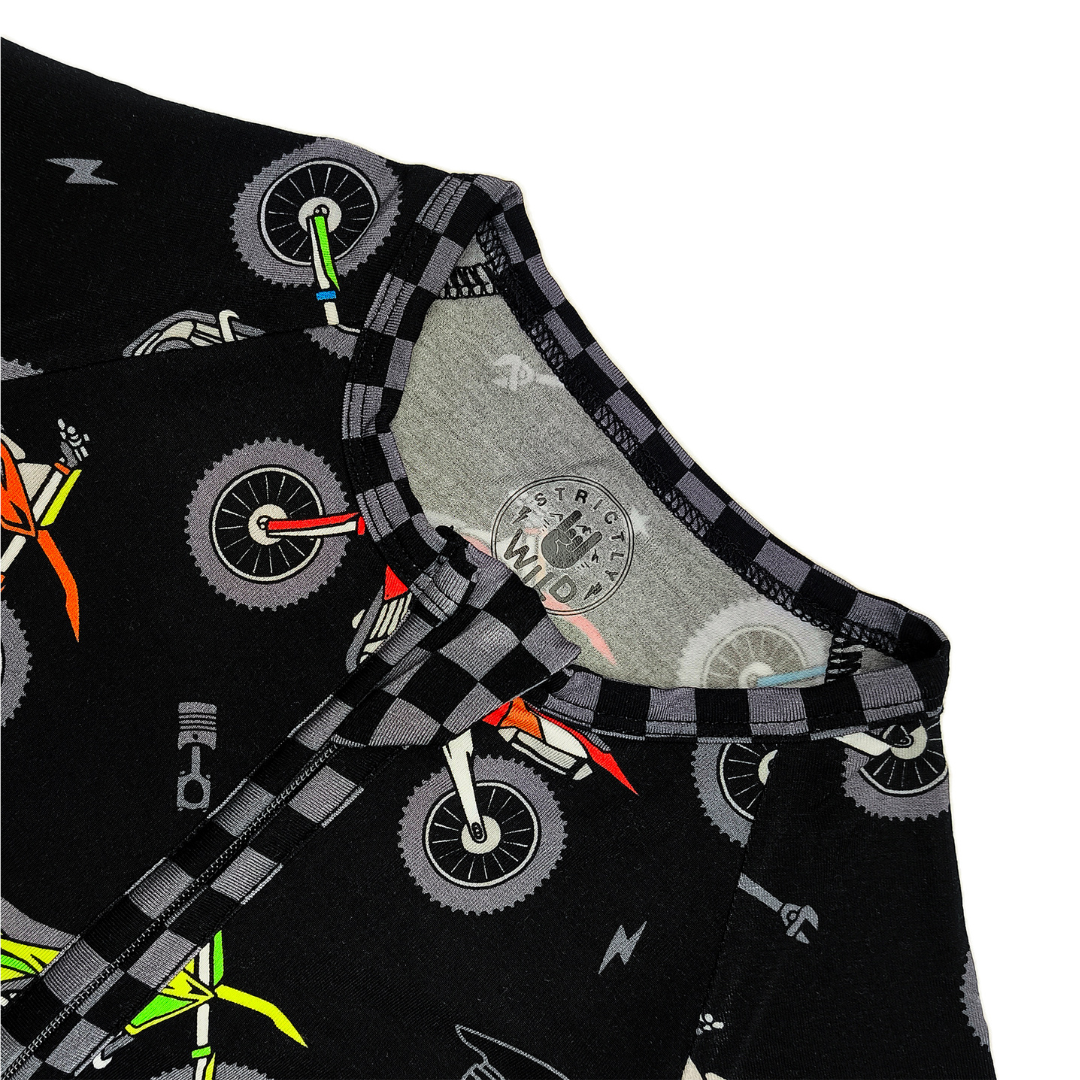 Bike Life Zip Up Pajamas / PREORDER: May 20 - May 27