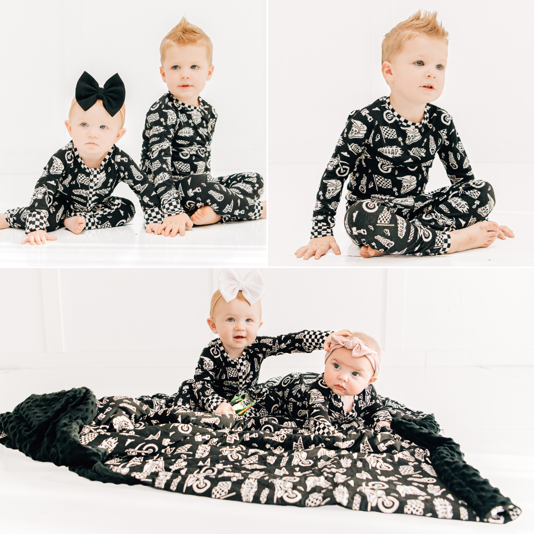 Lightning Speed 2 Piece Pajamas / PREORDER: May 20 - May 27