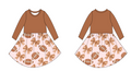 Game Day Bows Twirl Dress PRE ORDER