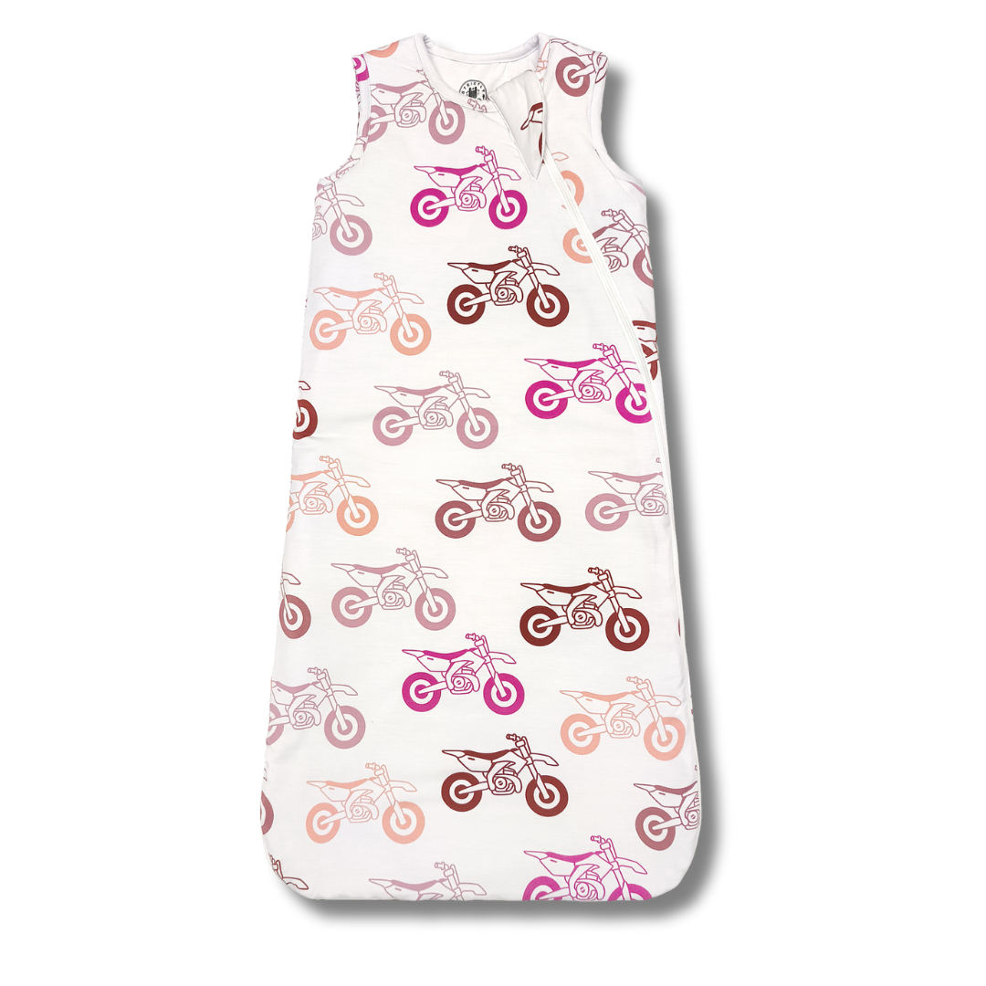 Pink Moto Sleep Sack / PREORDER: shipping May 15 - 25