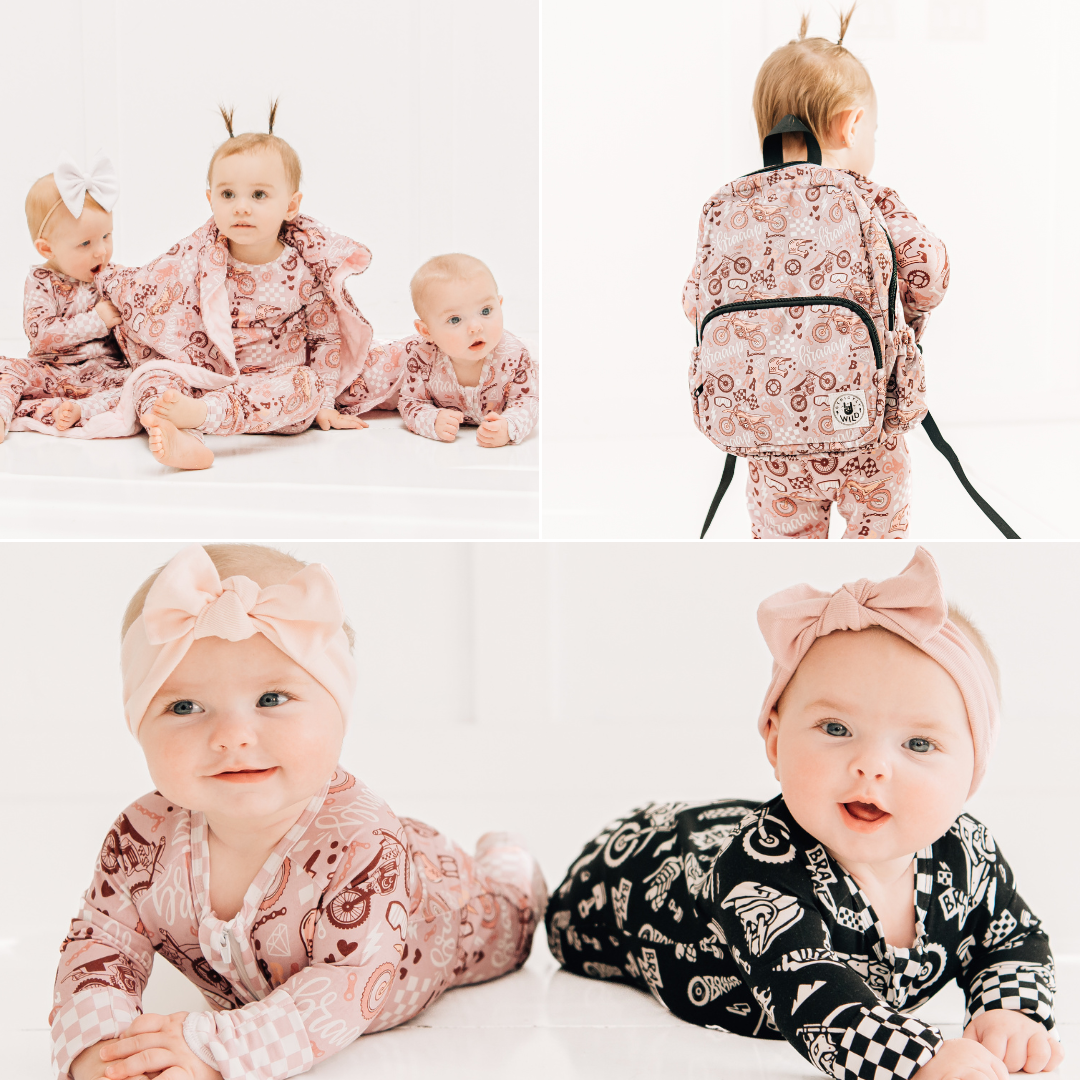 Braaap Like A Girl Zip Up Pajamas / PREORDER: May 20 - May 27