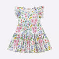 Pastel Poppy Girls Dress