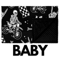 Bikes N Bones Blanket / BABY