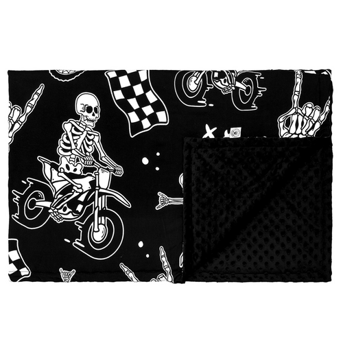 Bikes N Bones Blanket / BABY