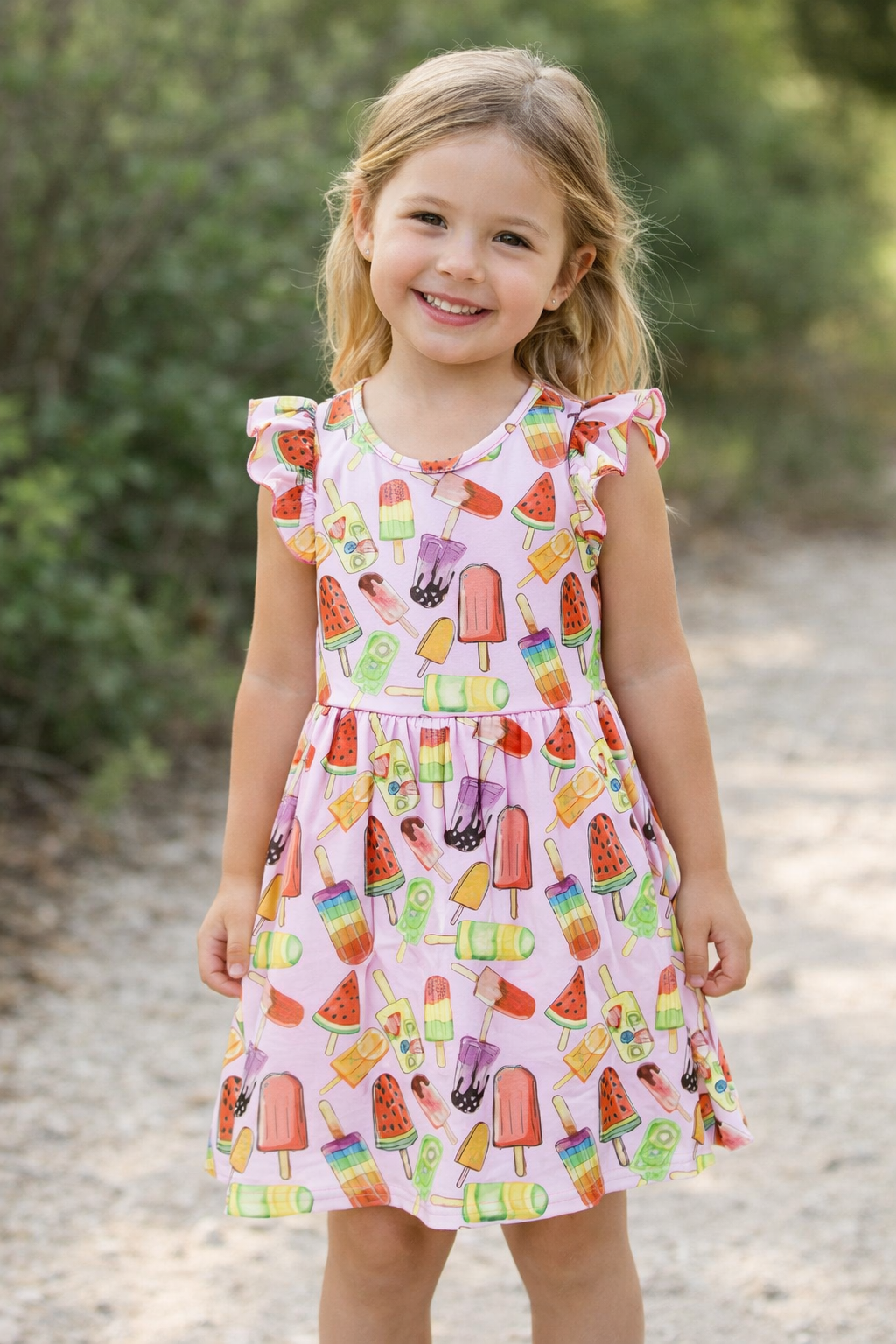 Summertime Pop Twirl Dress