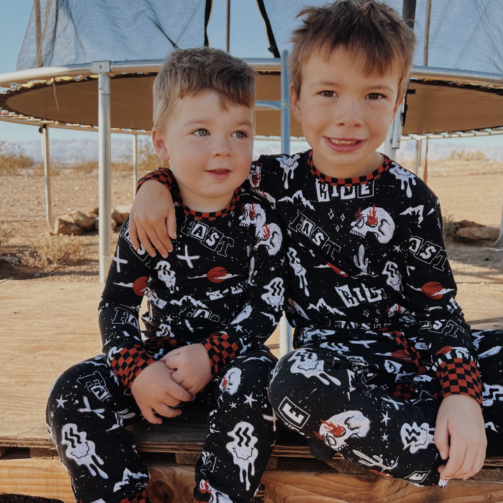 Ride Fast 2 Piece Pajamas / PREORDER: May 20 - May 27