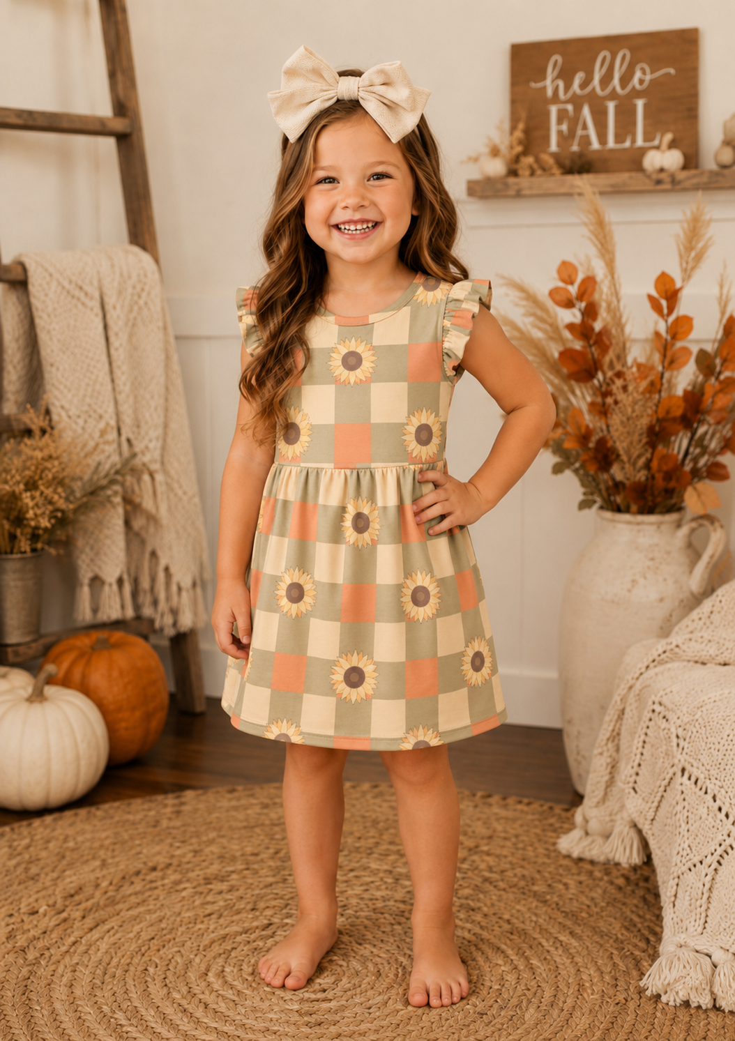Harvest Bloom Twirl Dress PRE ORDER