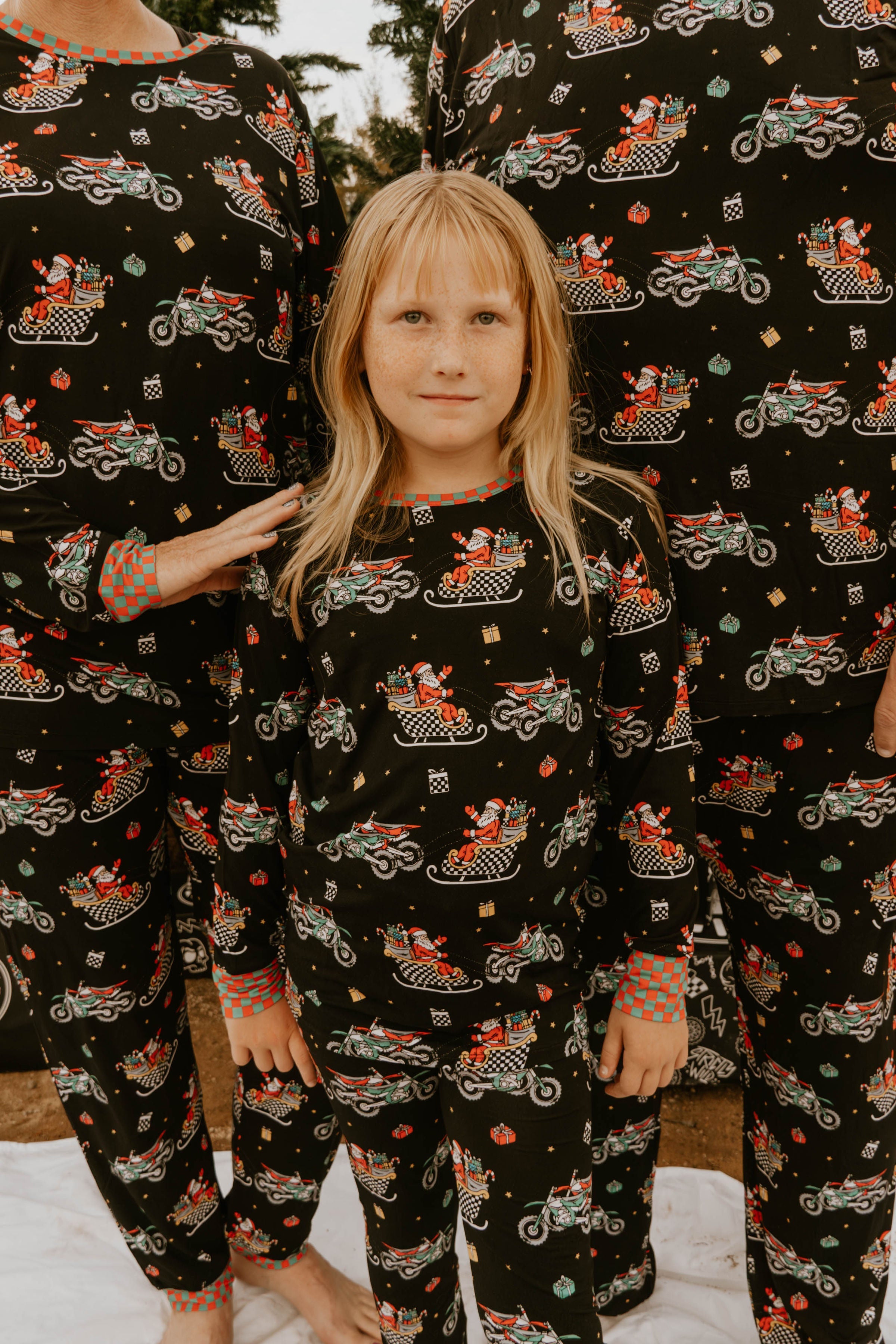 Santas Speedy Sleigh Toddler & Youth Pajamas