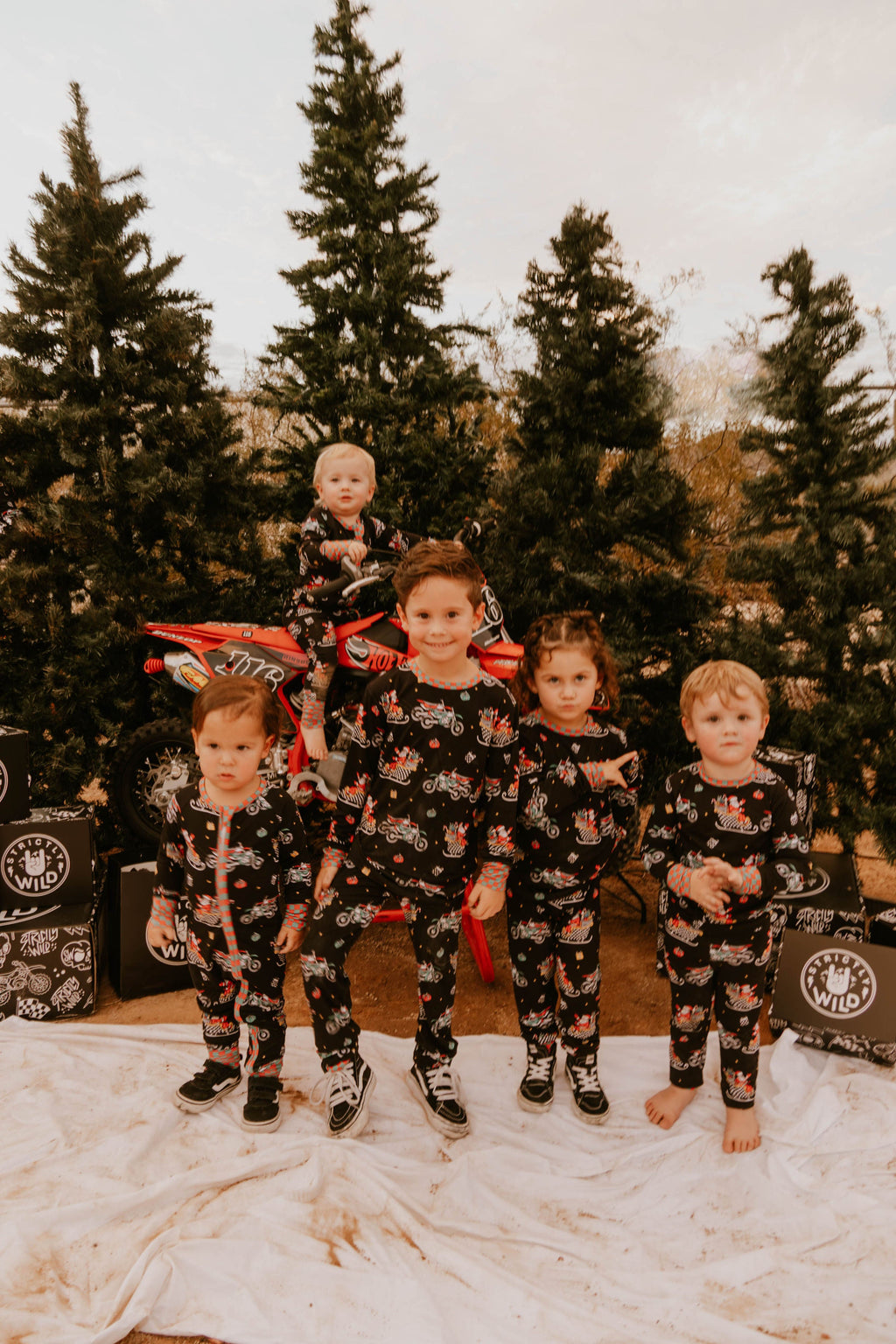Santas Speedy Sleigh Toddler & Youth Pajamas
