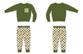 Evergreen Check Lounge Set PRE ORDER