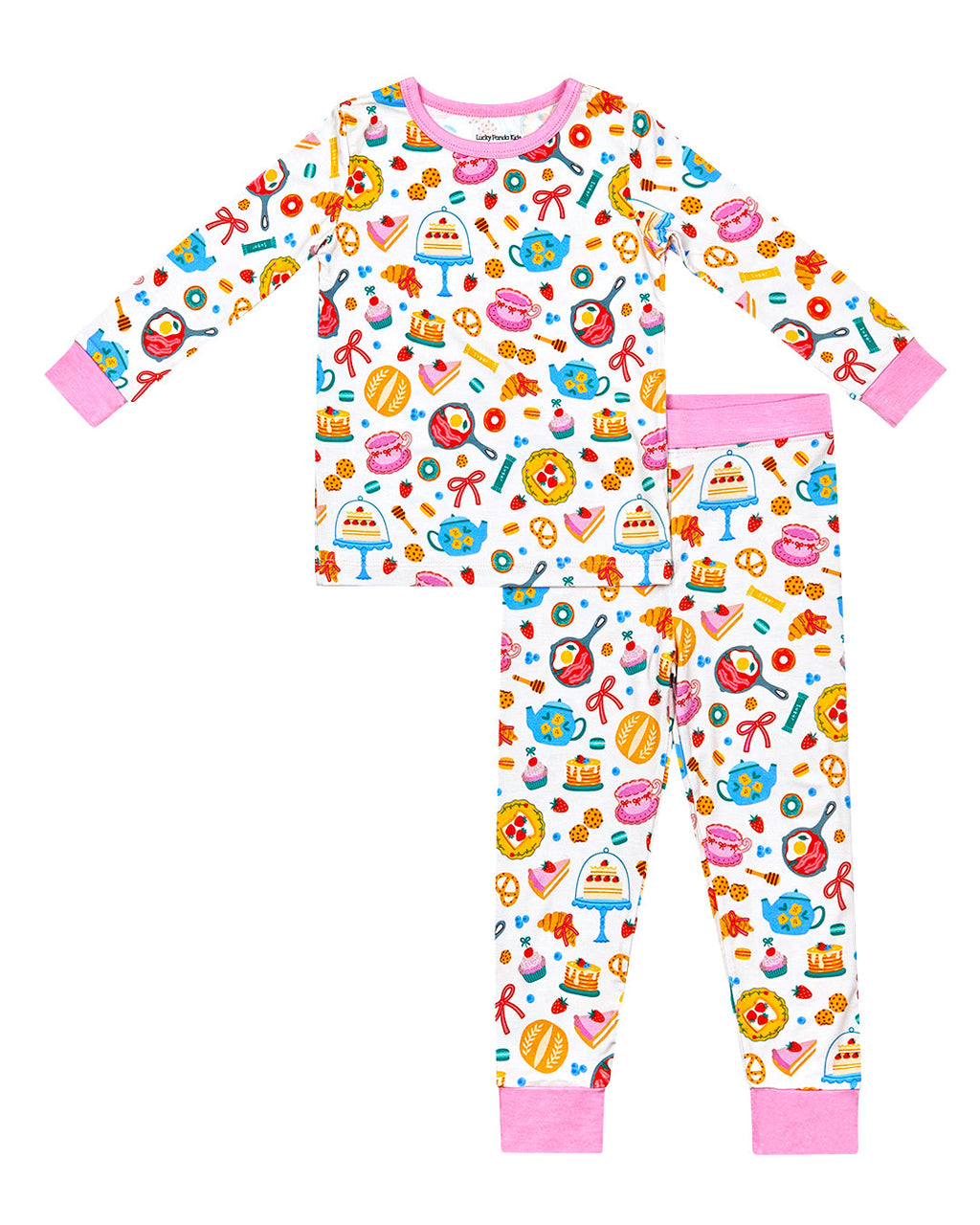 Bamboo Two Piece Set | Breakfast Whimsy