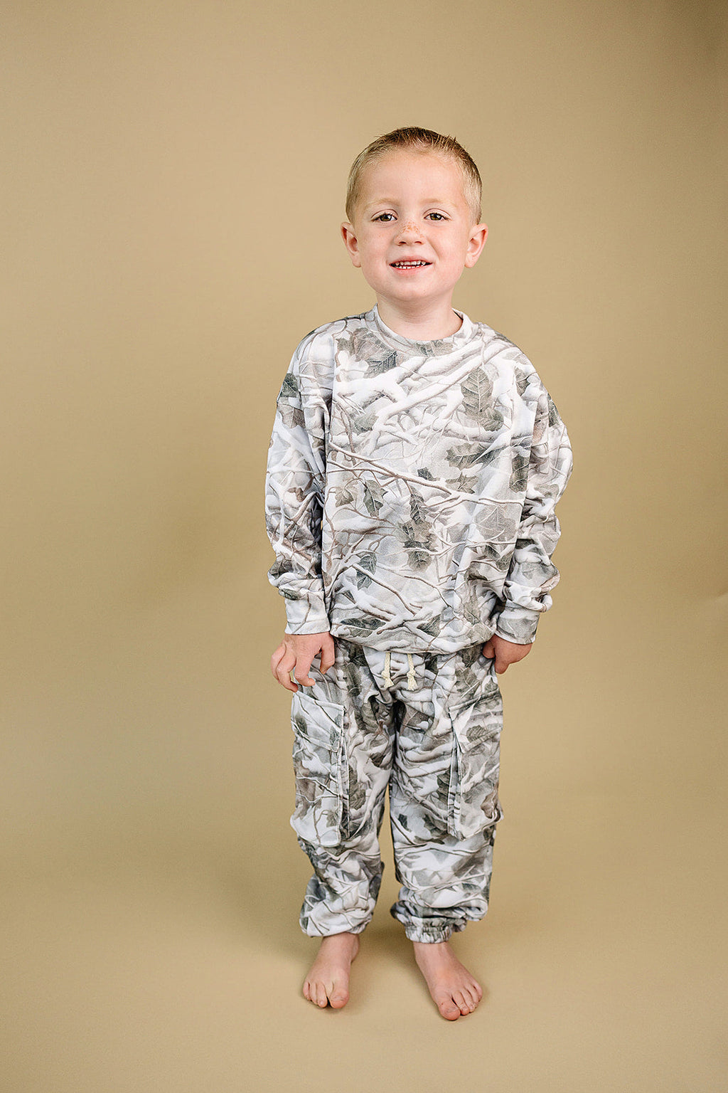 Cargo Jogger Set | Camo