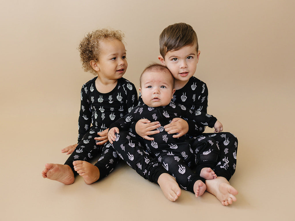 Bamboo Zip Romper | Skelly Vibes