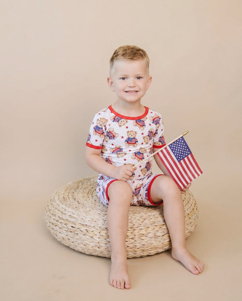 Bamboo Shorts Set | American Bear